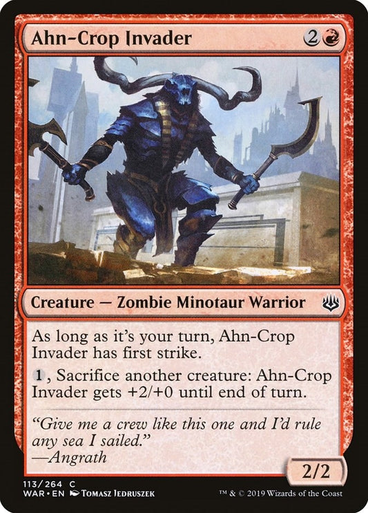 Image for Ahn-Crop Invader (113) - Magic: The Gathering