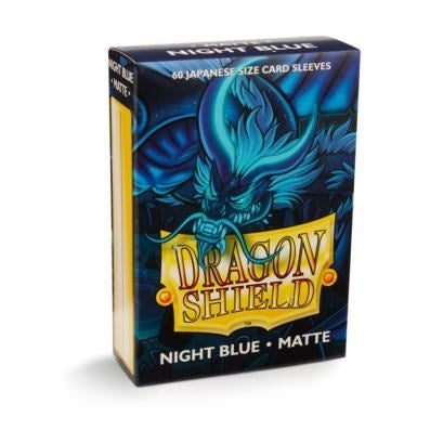Image for Dragon Shield Matte Japanese Sleeves - Night Blue (60-Pack) - Card Sleeves