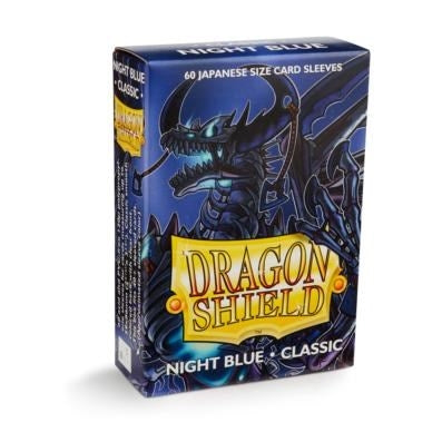 Image for Dragon Shield Classic Japanese Sleeves - Night Blue Zugai (60-Pack) - Card Sleeves