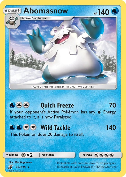 Abomasnow (42/236)