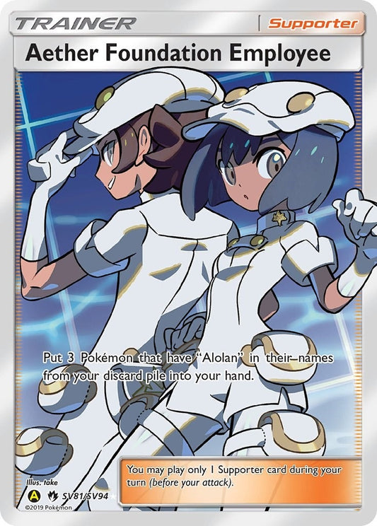 Image for Aether Foundation Employee (SV81/SV94) - Pokemon