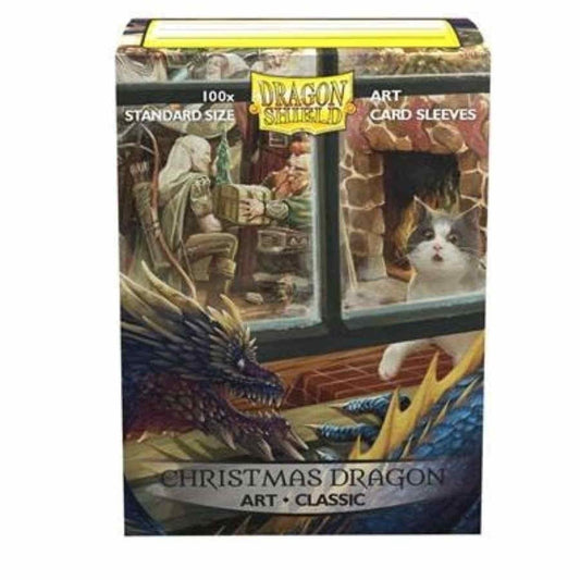 Image for Dragon Shield Limited Edition Art Sleeves - Christmas Dragon (100-Pack) - Card Sleeves