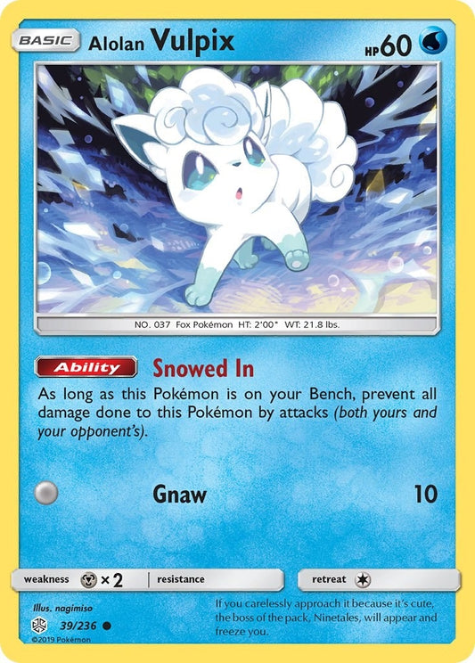 Image for Alolan Vulpix (39/236) - Pokemon