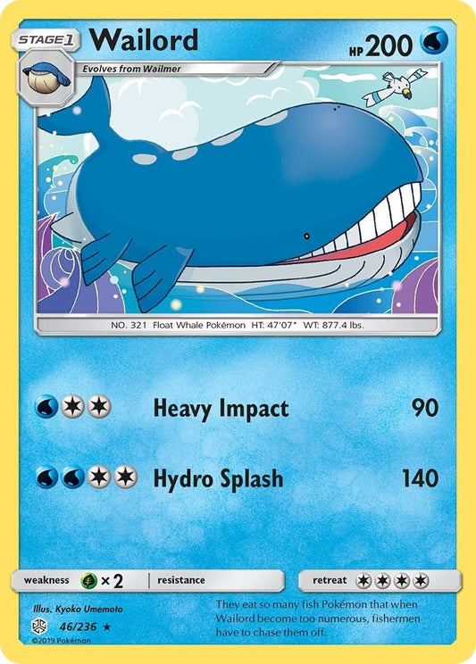 Image for Wailord (46/236) - Pokemon
