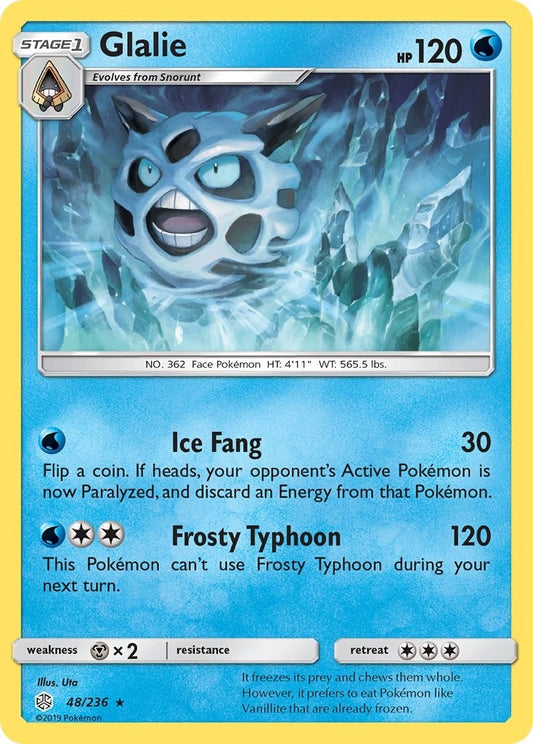 Image for Glalie (48/236) - Pokemon