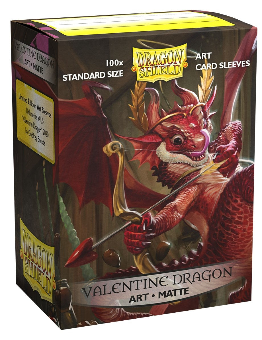 Dragon Shield 2020 Limited Edition Art Sleeves - Valentine Dragon (100-Pack)