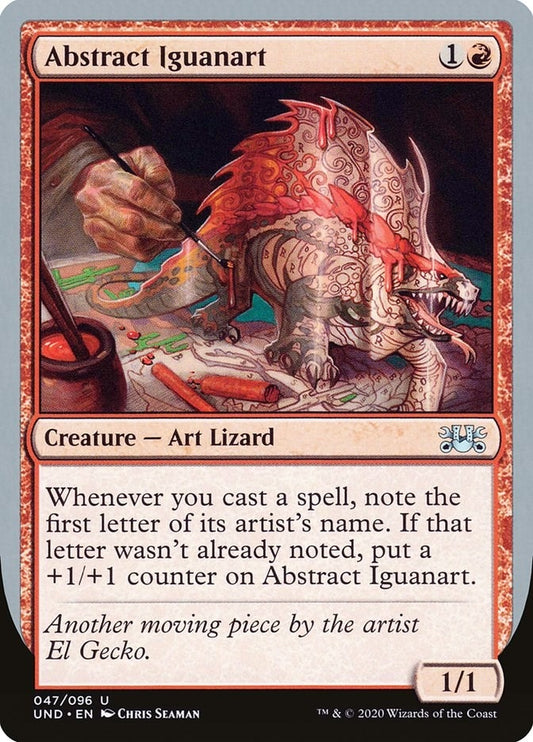 Image for Abstract Iguanart (47) - Magic: The Gathering