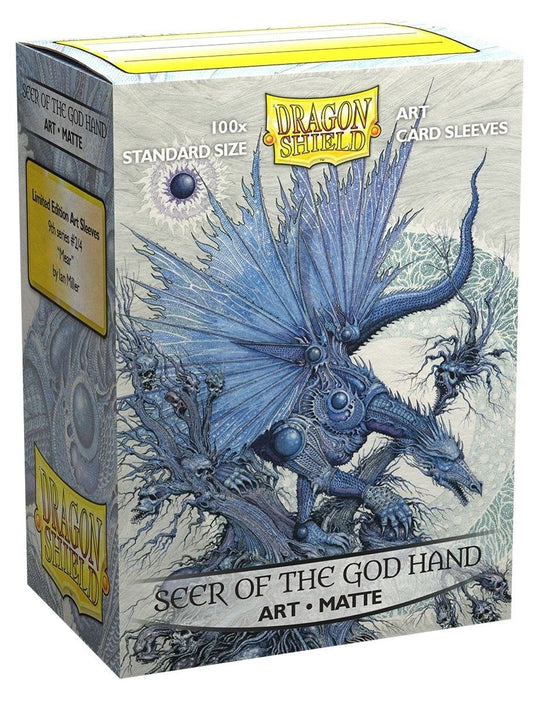Image for Dragon Shield Limited Edition Matte Art Sleeves - Seer of the God Hand (100-Pack) - Card Sleeves