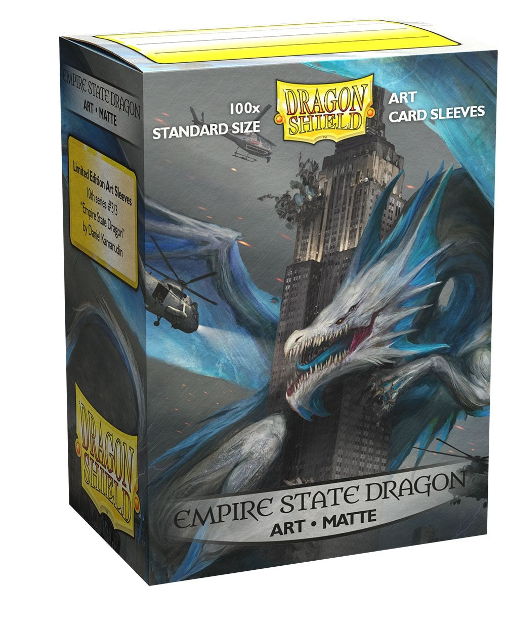 Image for Dragon Shield Limited Edition Matte Art Sleeves - Empire State Dragon (100-Pack) - Card Sleeves