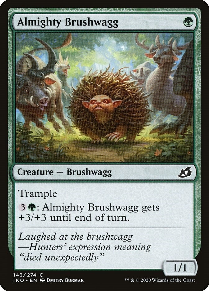 Image for Almighty Brushwagg (143) - Magic: The Gathering