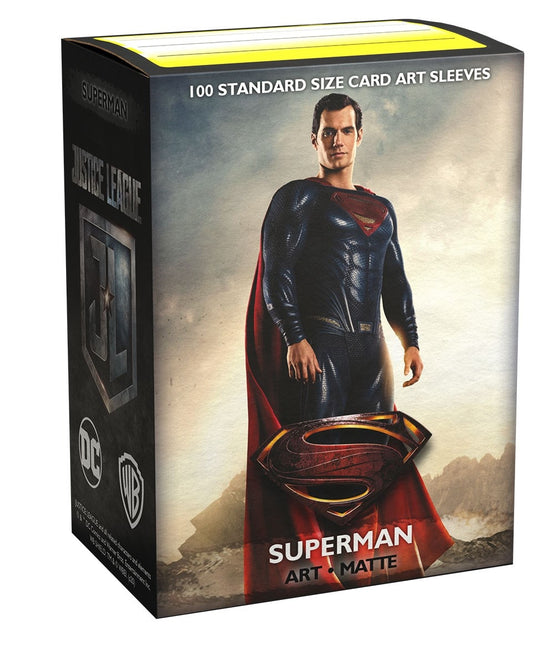 Image for Dragon Shield Limited Edition Art Sleeves - Justice League: Superman (100-Pack) - Card Sleeves