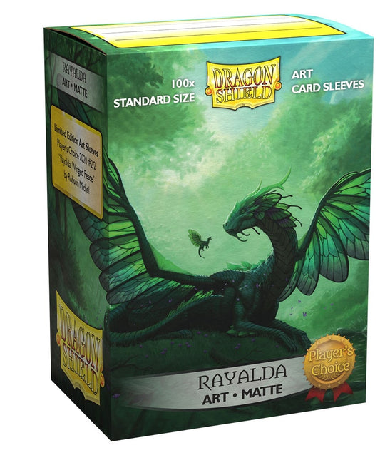 Image for Dragon Shield Player's Choice Matte Art Sleeves - Rayalda (100-Pack) - Card Sleeves