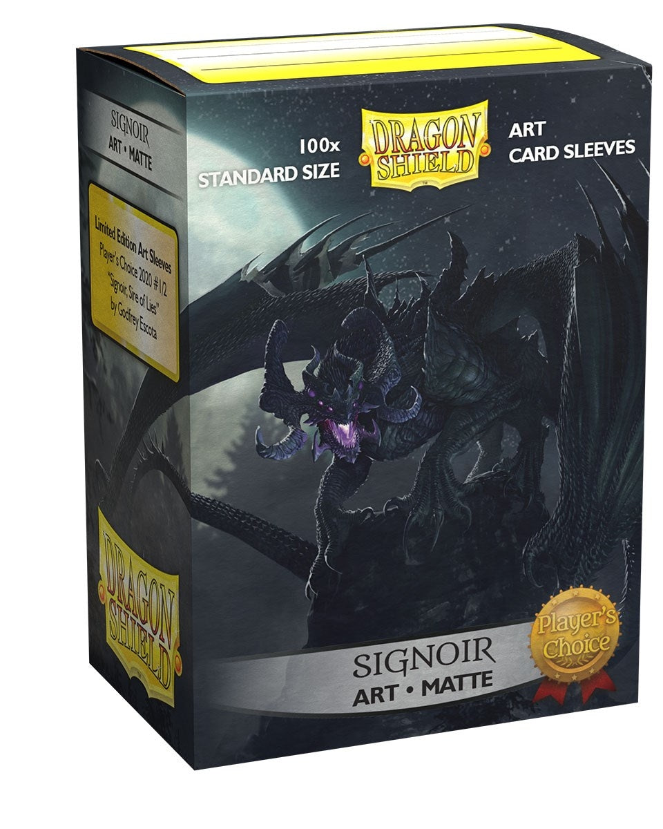 Image for Dragon Shield Player's Choice Matte Art Sleeves - Signoir (100-Pack) - Card Sleeves