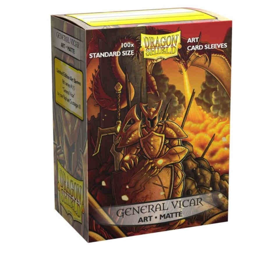 Image for Dragon Shield Limited Edition Matte Art Sleeves - General Vicar: Portrait (100-Pack) - Card Sleeves