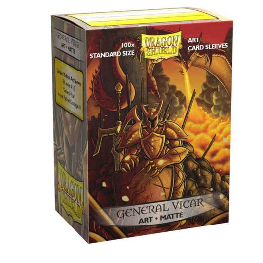 Image for Dragon Shield Limited Edition Matte Art Sleeves - General Vicar: Portrait (100-Pack) - Card Sleeves