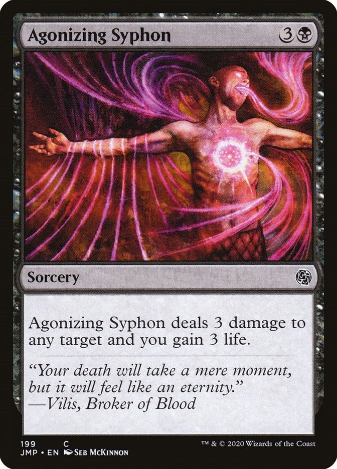 Image for Agonizing Syphon (199) - Magic: The Gathering
