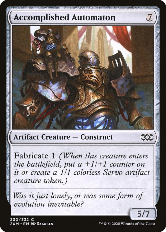Image for Accomplished Automaton (230) - Magic: The Gathering