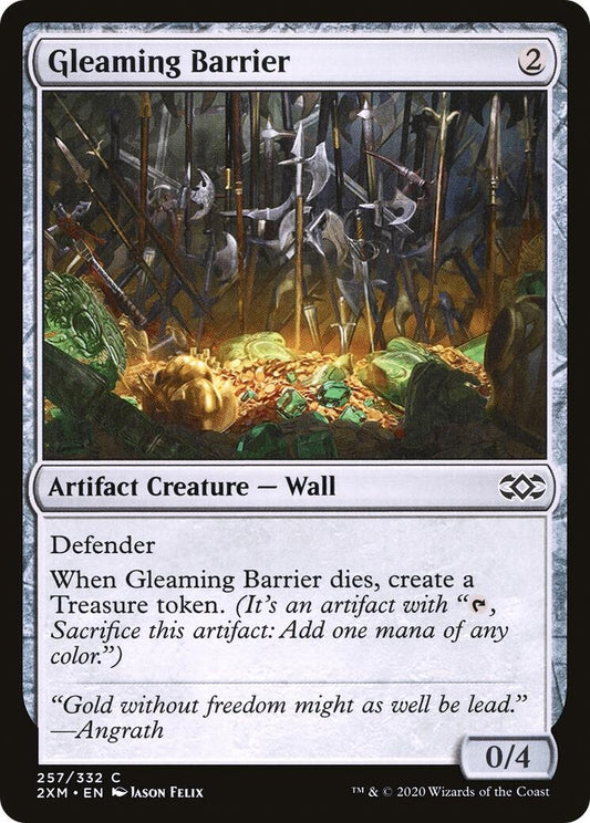 Image for Gleaming Barrier (257) - Magic: The Gathering