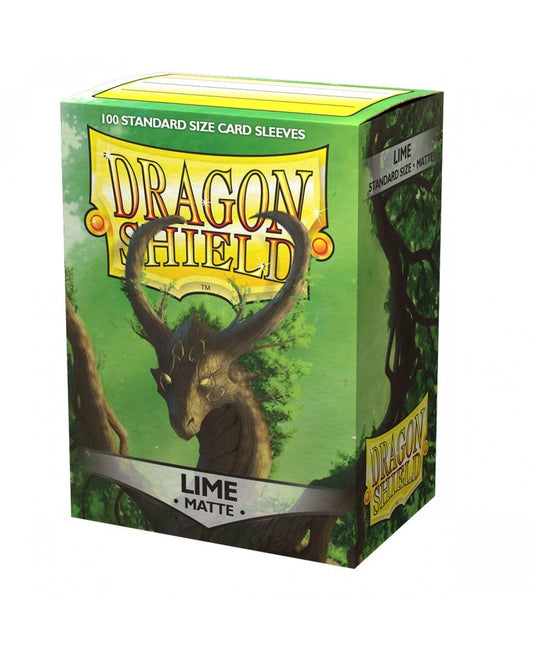 Image for Dragon Shield Matte Sleeves - Lime (100-Pack) - Card Sleeves