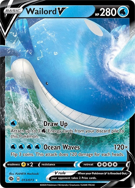 Image for Wailord V (13/73) - Pokemon