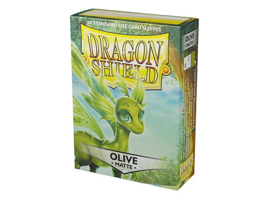 Image for Dragon Shield Matte Sleeves - Olive (60-Pack) - Card Sleeves