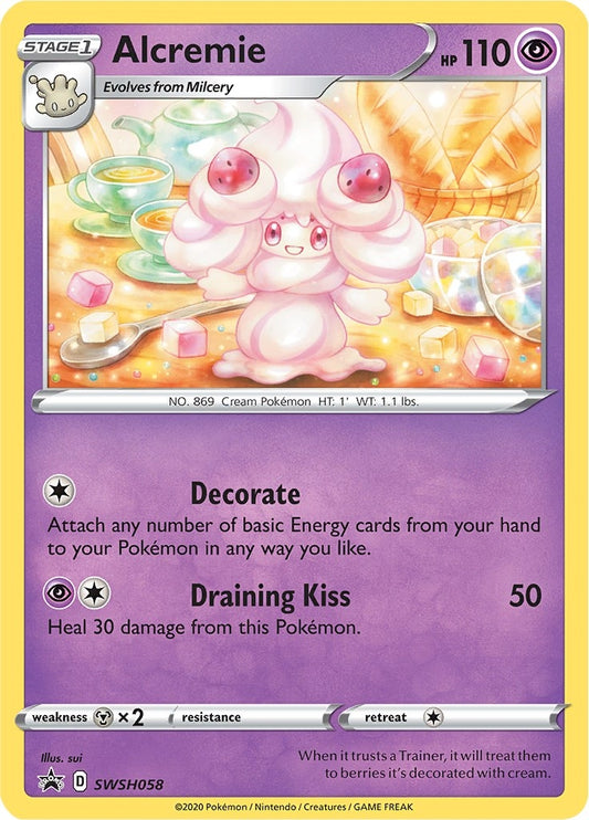 Image for Alcremie - SWSH058 (SWSH058) - Pokemon
