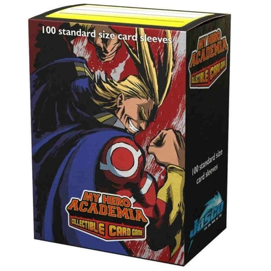 Image for Dragon Shield My Hero Academia Matte Art Sleeves - All Might Flex (100-Pack) - Card Sleeves