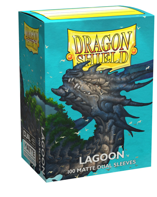Image for Dragon Shield Dual Matte Standard Sleeves - Lagoon (100-Pack) - Card Sleeves