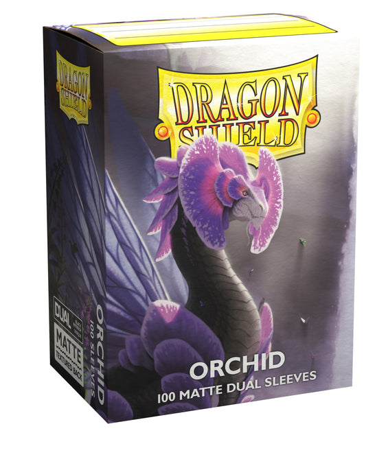 Image for Dragon Shield Dual Matte Standard Sleeves - Orchid (100-Pack) - Card Sleeves