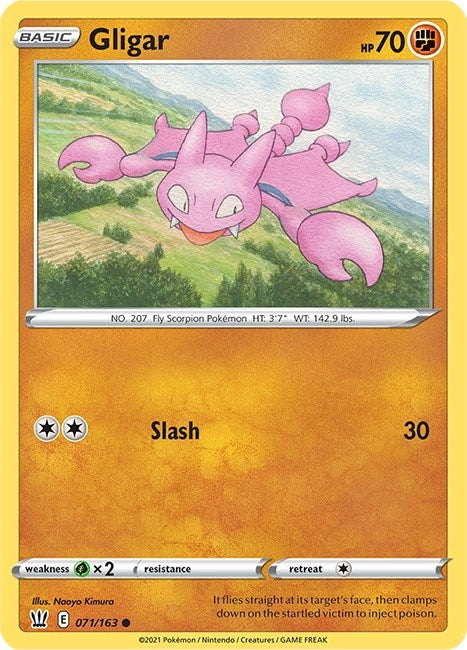 Image for Gligar (071/163) - Pokemon