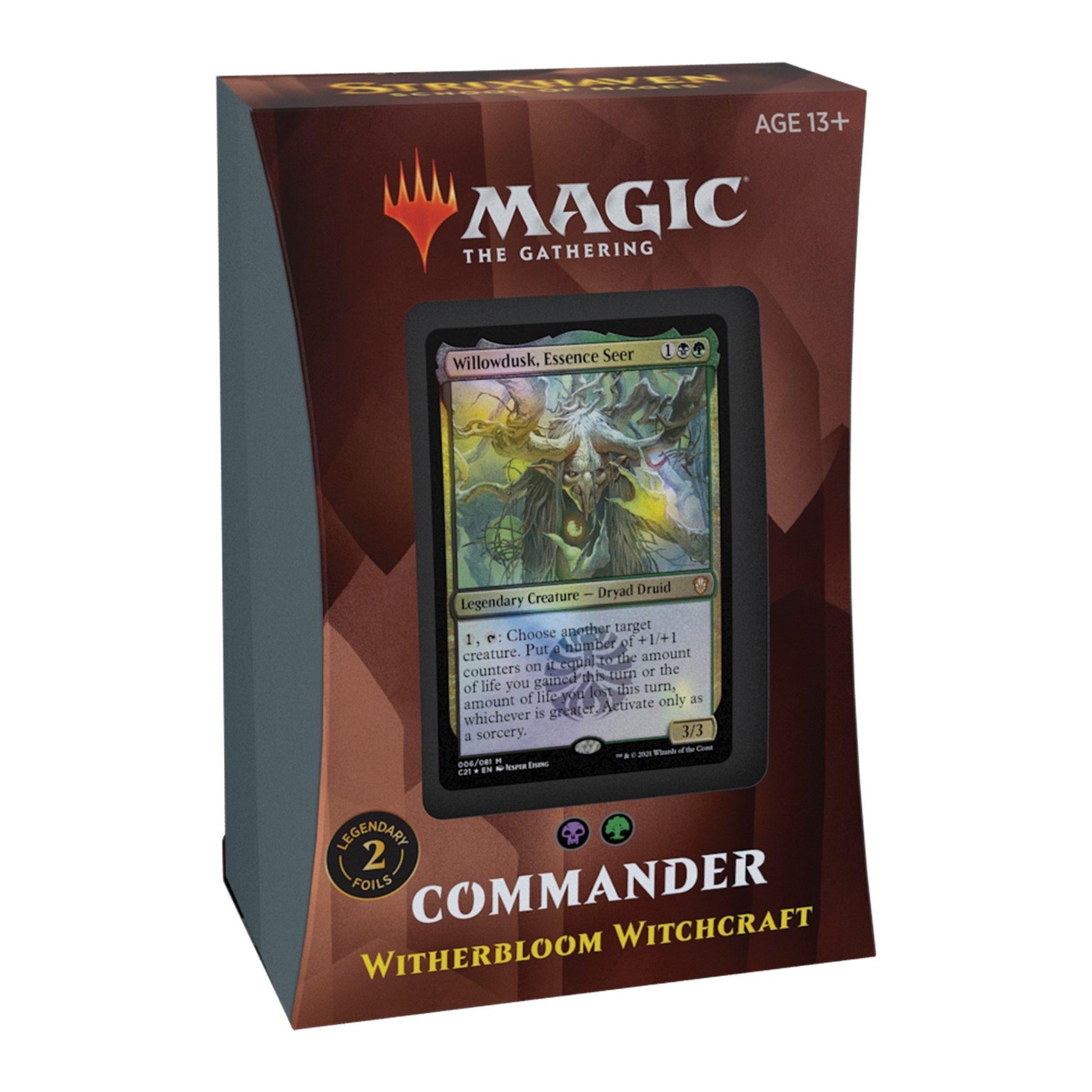 Image for Commander 2021 Deck - Witherbloom Witchcraft - Magic: The Gathering