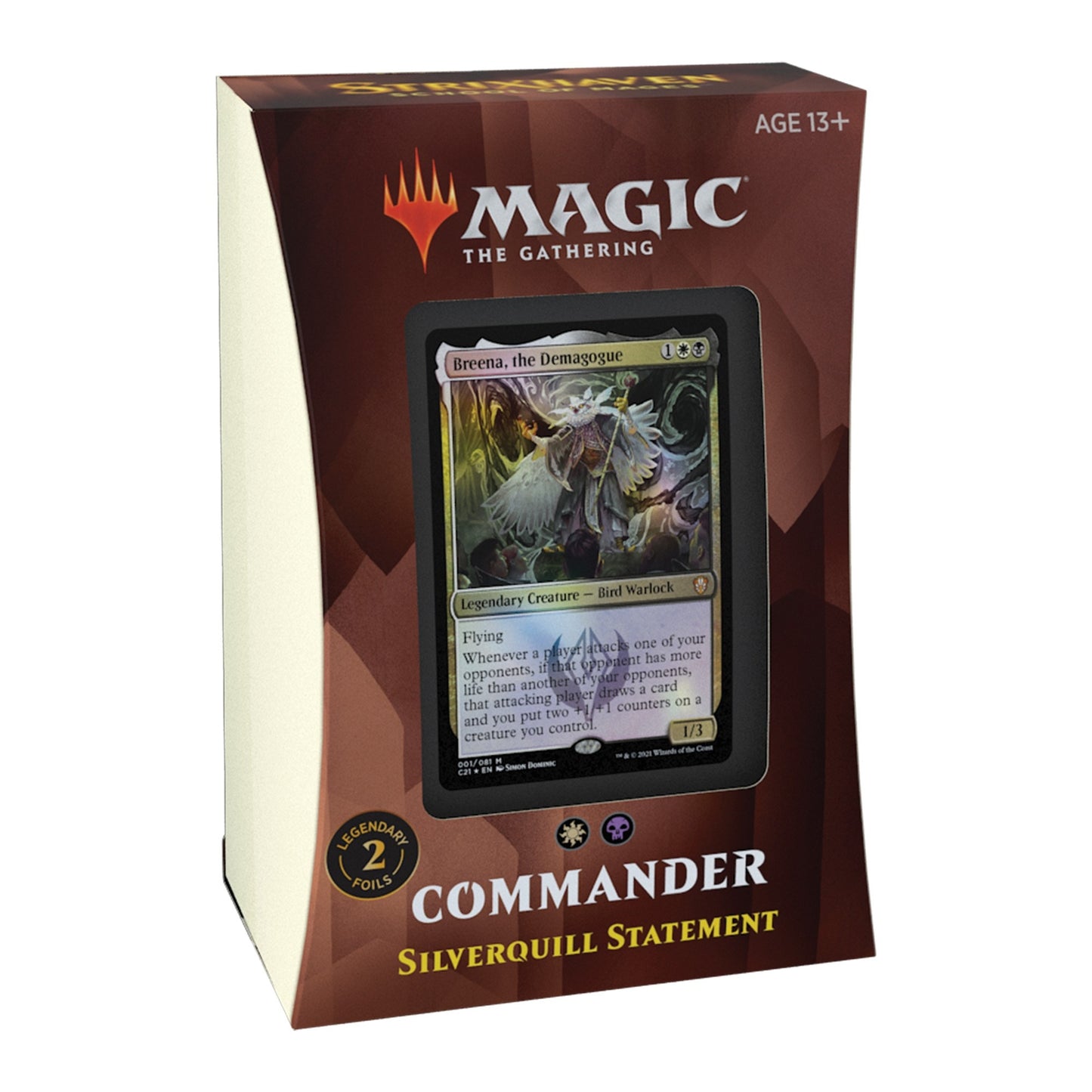 Image for Commander 2021 Deck - Silverquill Statement - Magic: The Gathering