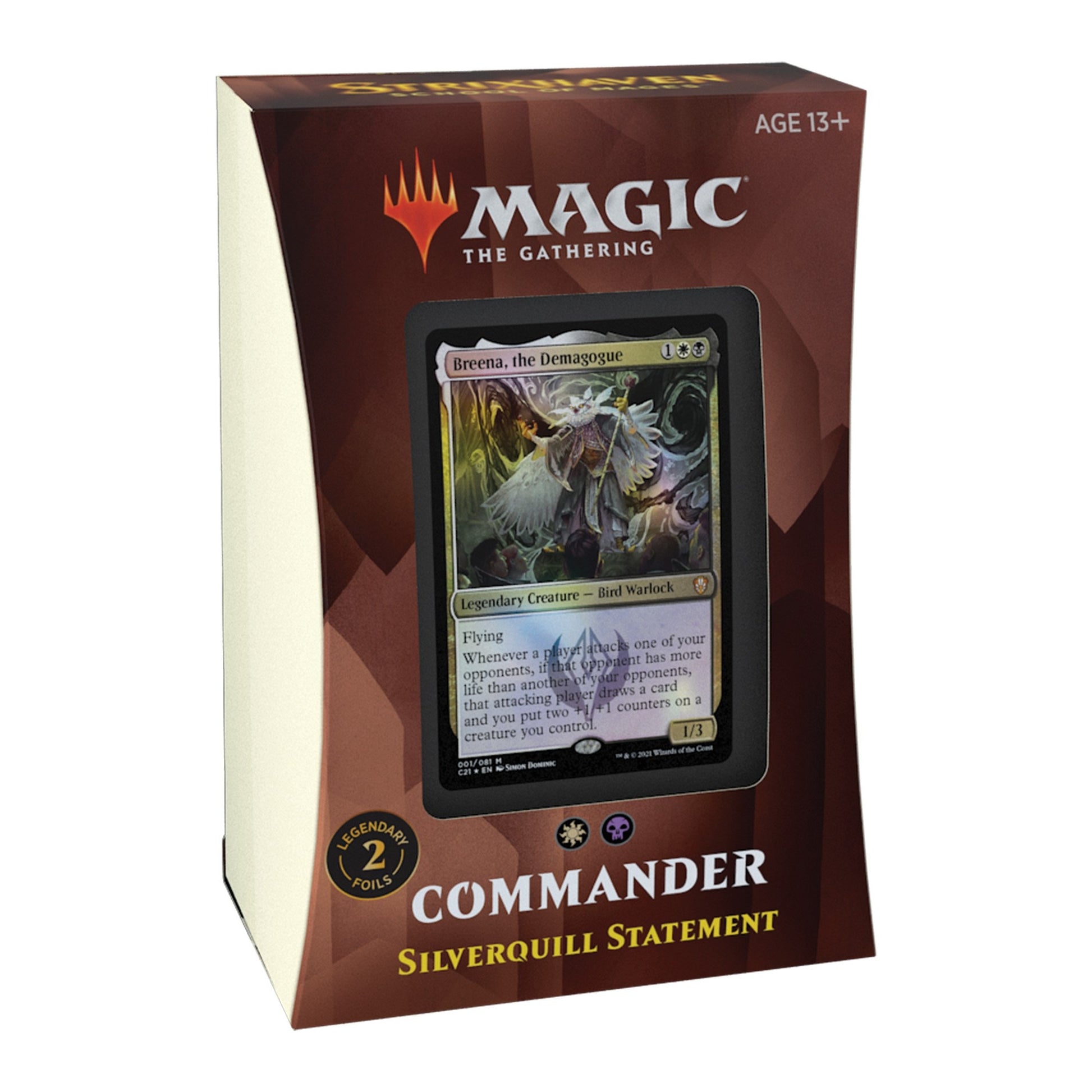 Image for Commander 2021 Deck - Silverquill Statement - Magic: The Gathering