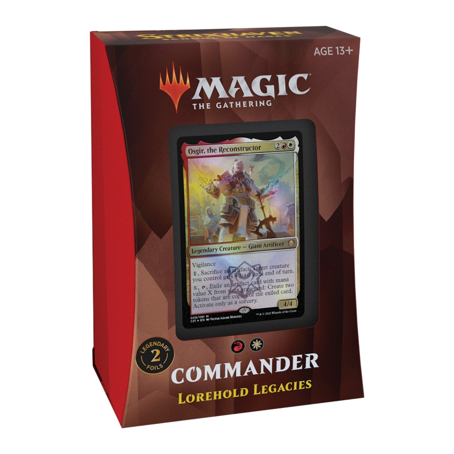 Image for Commander 2021 Deck - Lorehold Legacies - Magic: The Gathering