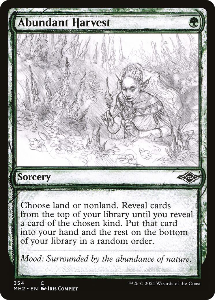 Image for Abundant Harvest (Showcase) (354) - Magic: The Gathering