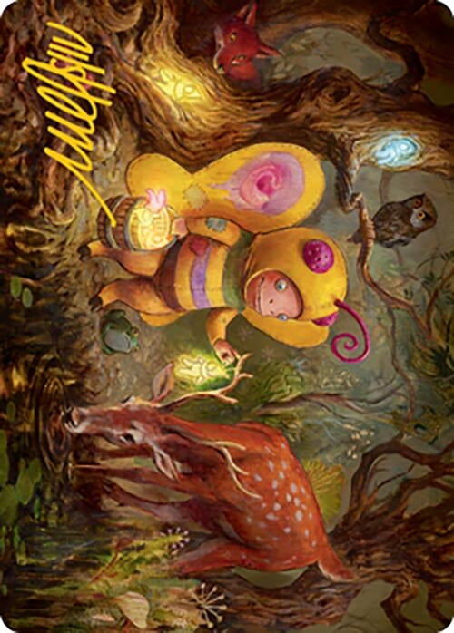 Image for Glimmer Bairn Art Card (Gold-Stamped Signature) (39) - Magic: The Gathering