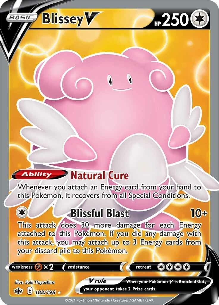 Image for Blissey V (Full Art) (182/198) - Pokemon
