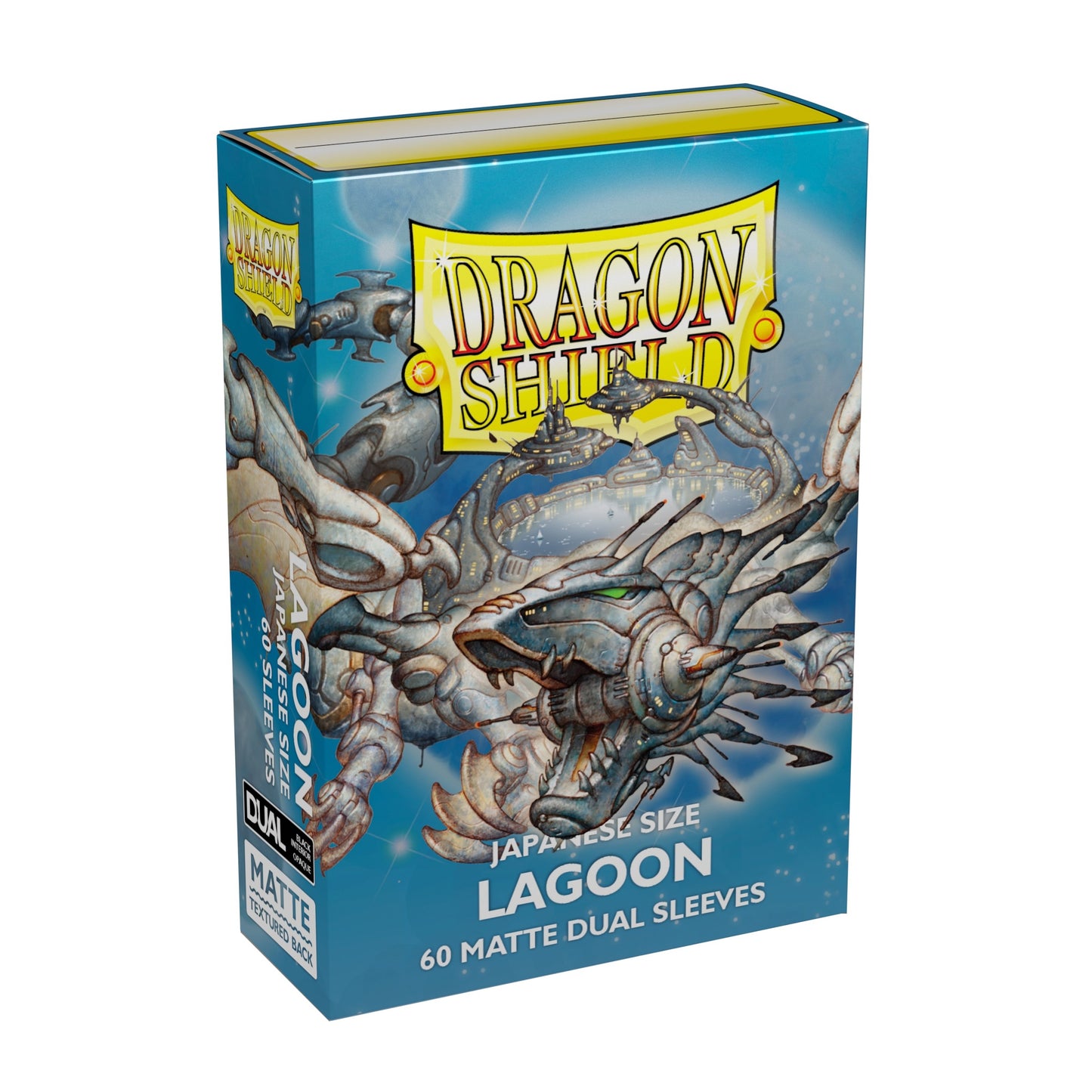 Image for Dragon Shield Dual Matte Japanese Sleeves - Lagoon (60-Pack) - Card Sleeves