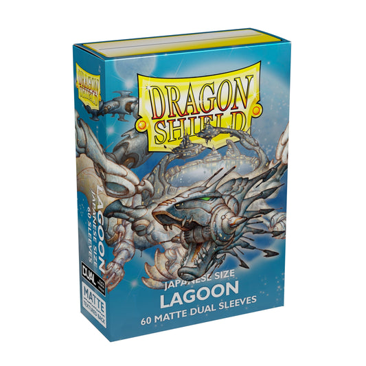 Image for Dragon Shield Dual Matte Japanese Sleeves - Lagoon (60-Pack) - Card Sleeves