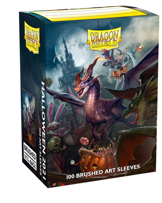 Image for Dragon Shield Limited Edition Art Sleeves - Halloween Dragon 2021 (100-Pack) - Card Sleeves