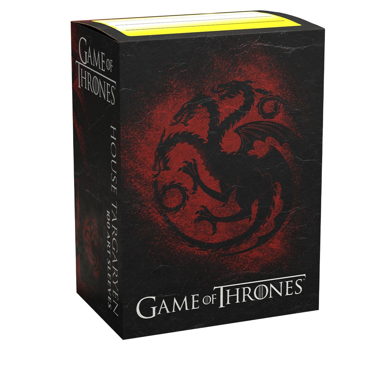 Image for Dragon Shield Game of Thrones Brushed Art Sleeves: House Targaryen - Card Sleeves