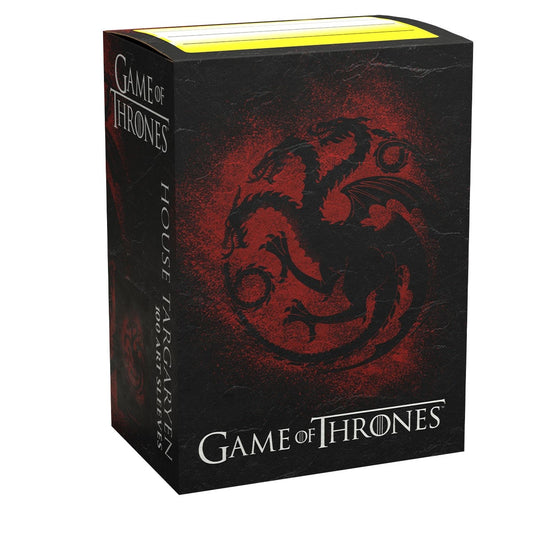 Image for Dragon Shield Game of Thrones Brushed Art Sleeves: House Targaryen - Card Sleeves