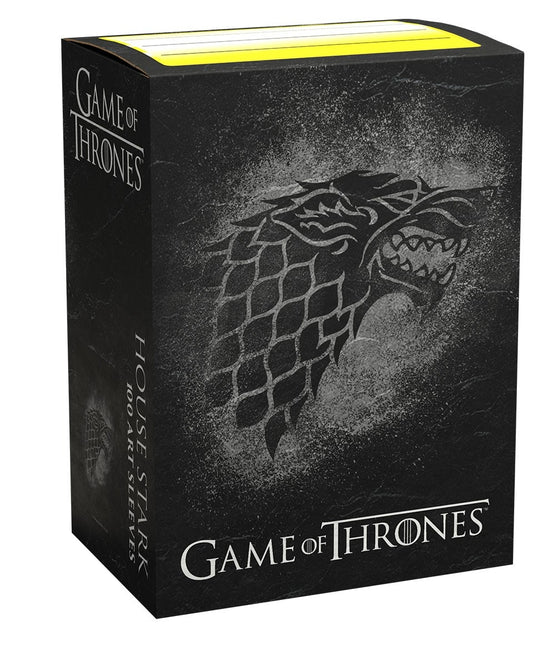 Image for Dragon Shield Game of Thrones Brushed Art Sleeves: House Stark - Card Sleeves