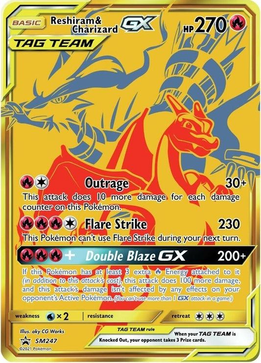 Image for Reshiram & Charizard GX - SM247 (SM247) - Pokemon