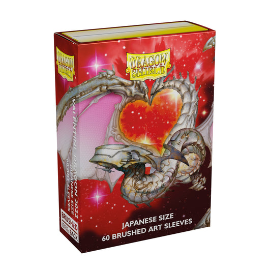 Dragon Shield 2022 Limited Edition Japanese Art Sleeves - Valentine Dragons (60-Pack)