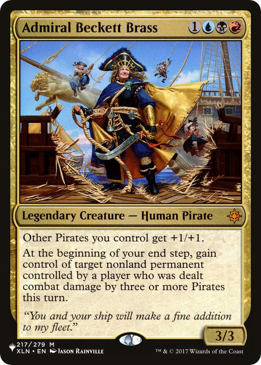 Image for Admiral Beckett Brass (217/279) - Magic: The Gathering