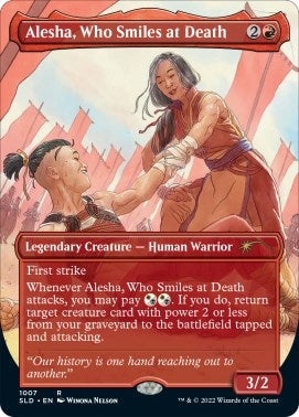 Image for Alesha, Who Smiles at Death (1007) - Magic: The Gathering