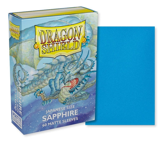 Image for Dragon Shield Japanese Matte Sleeves - Sapphire (60-Pack) - Card Sleeves