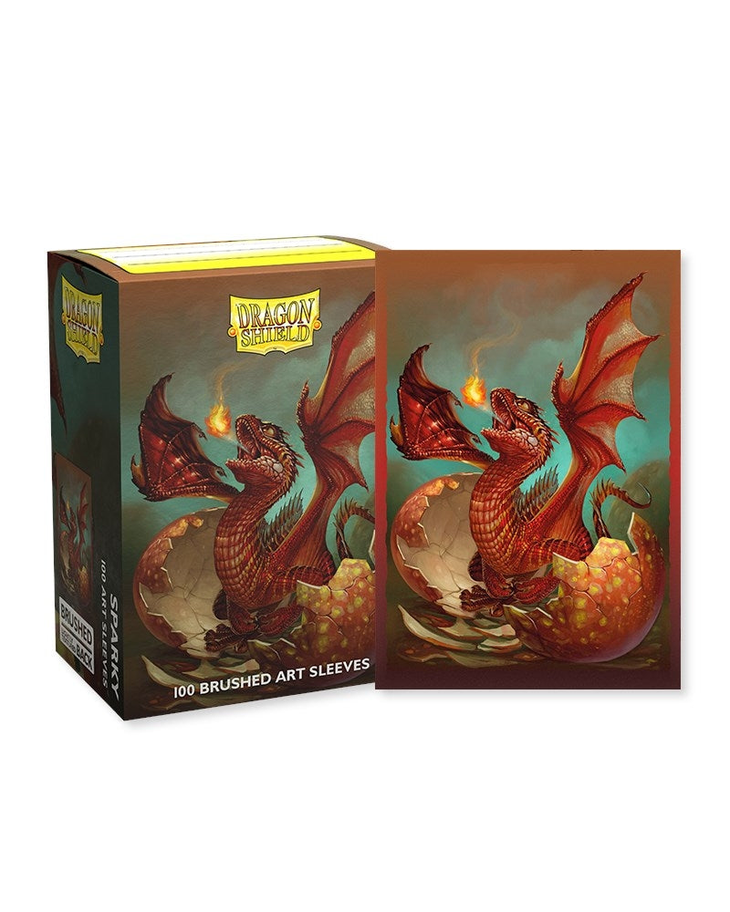 Image for Dragon Shield Brushed Art Sleeves - Sparky (100-pack) - Card Sleeves