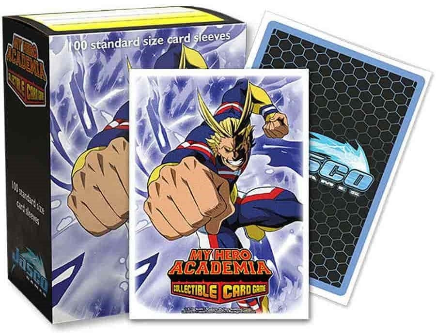 Image for Dragon Shield Matte Art - My Hero Academia: All Might Punch - Card Sleeves